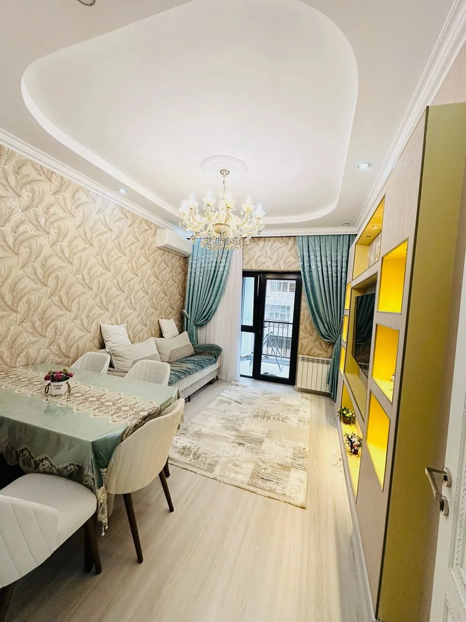 Kirayə 2 otaqlı Mənzil 55 m² Nərimanov r. – şəkil 2