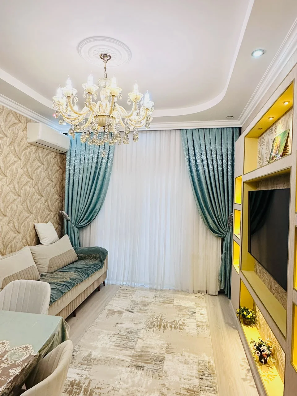 Kirayə 2 otaqlı Mənzil 55 m² Nərimanov r. – şəkil 3