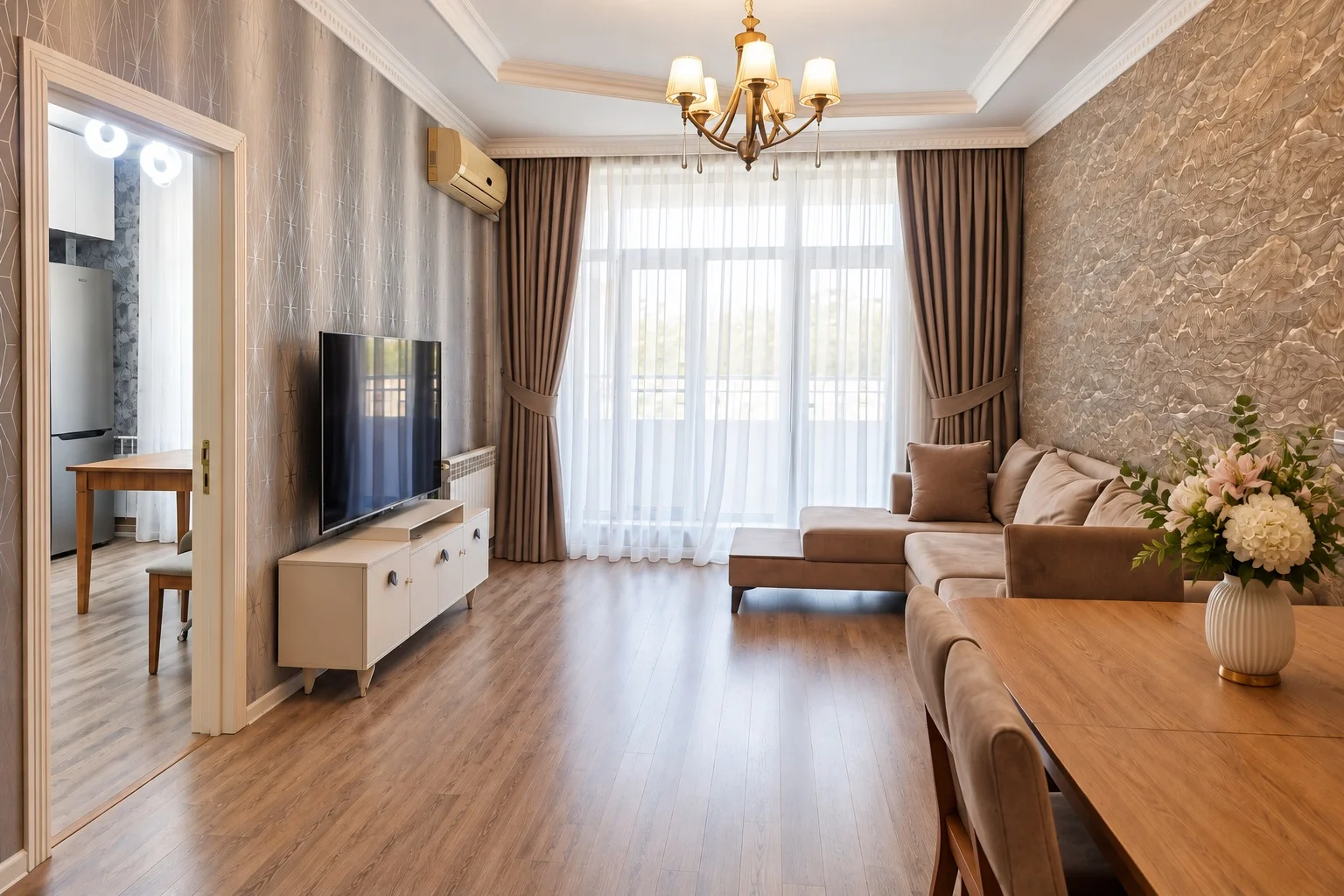 Xətai m. 3 otaq 1250 azn Moderin – şəkil 3