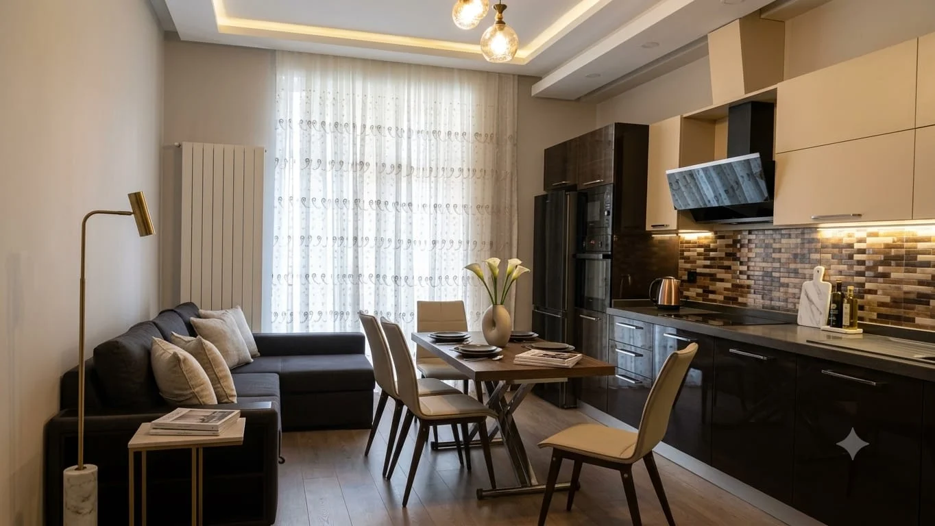 Kirayə 2 otaqlı Mənzil 96 m² Xətai r. – şəkil 1