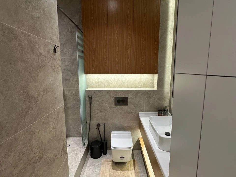 Kirayə 2 otaqlı Mənzil 80 m² Nəsimi r. – şəkil 8