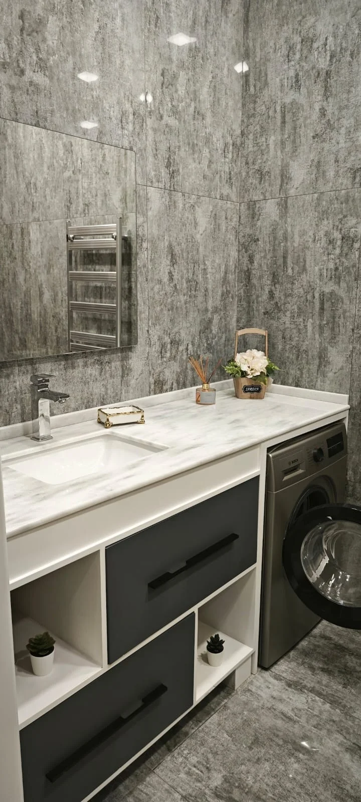 Kirayə 2 otaqlı Mənzil 110 m² Xətai r. Ağ şəhər q. – şəkil 9