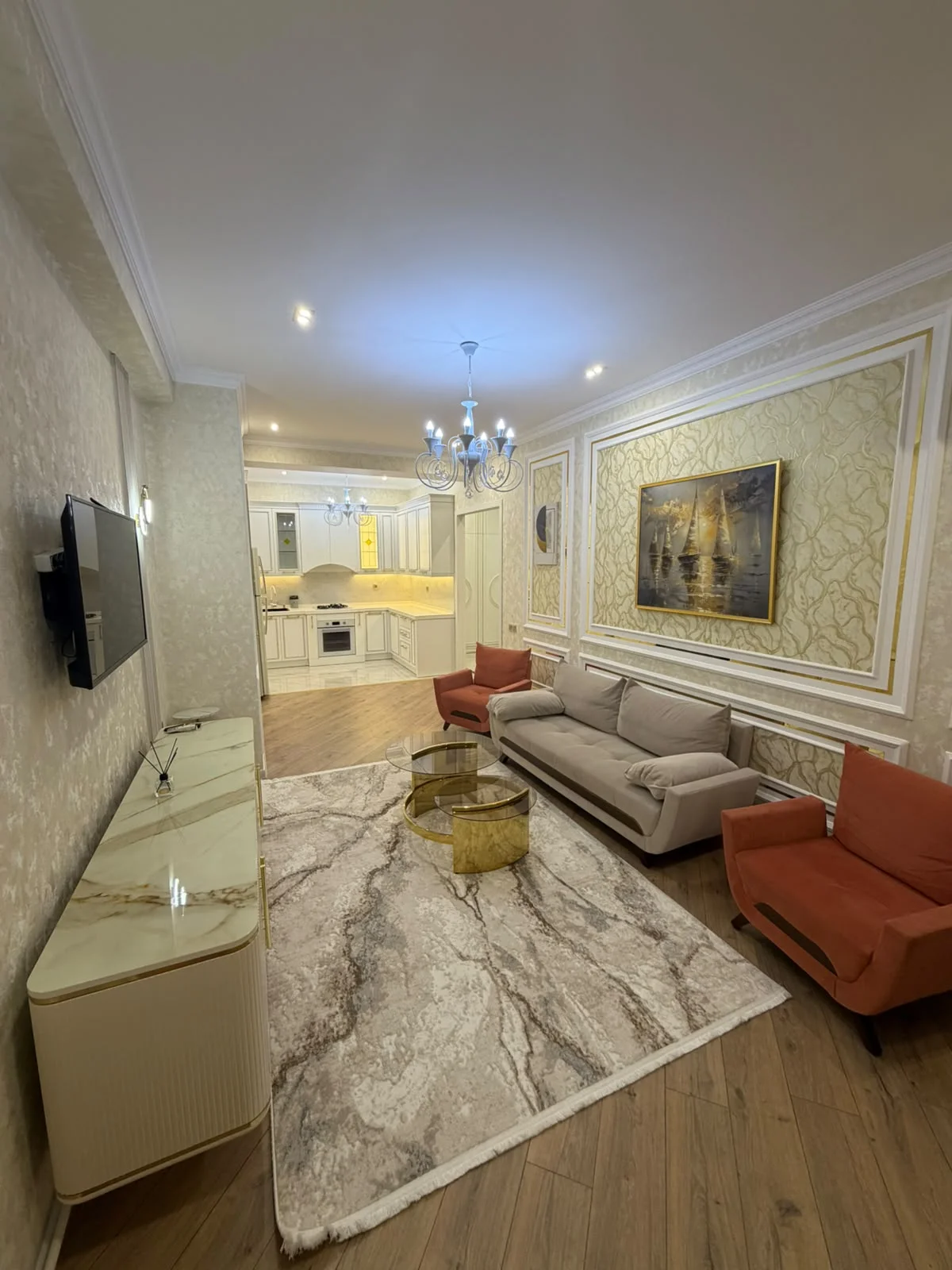 Kirayə 2 otaqlı Mənzil 68 m² Nəsimi r. – şəkil 2
