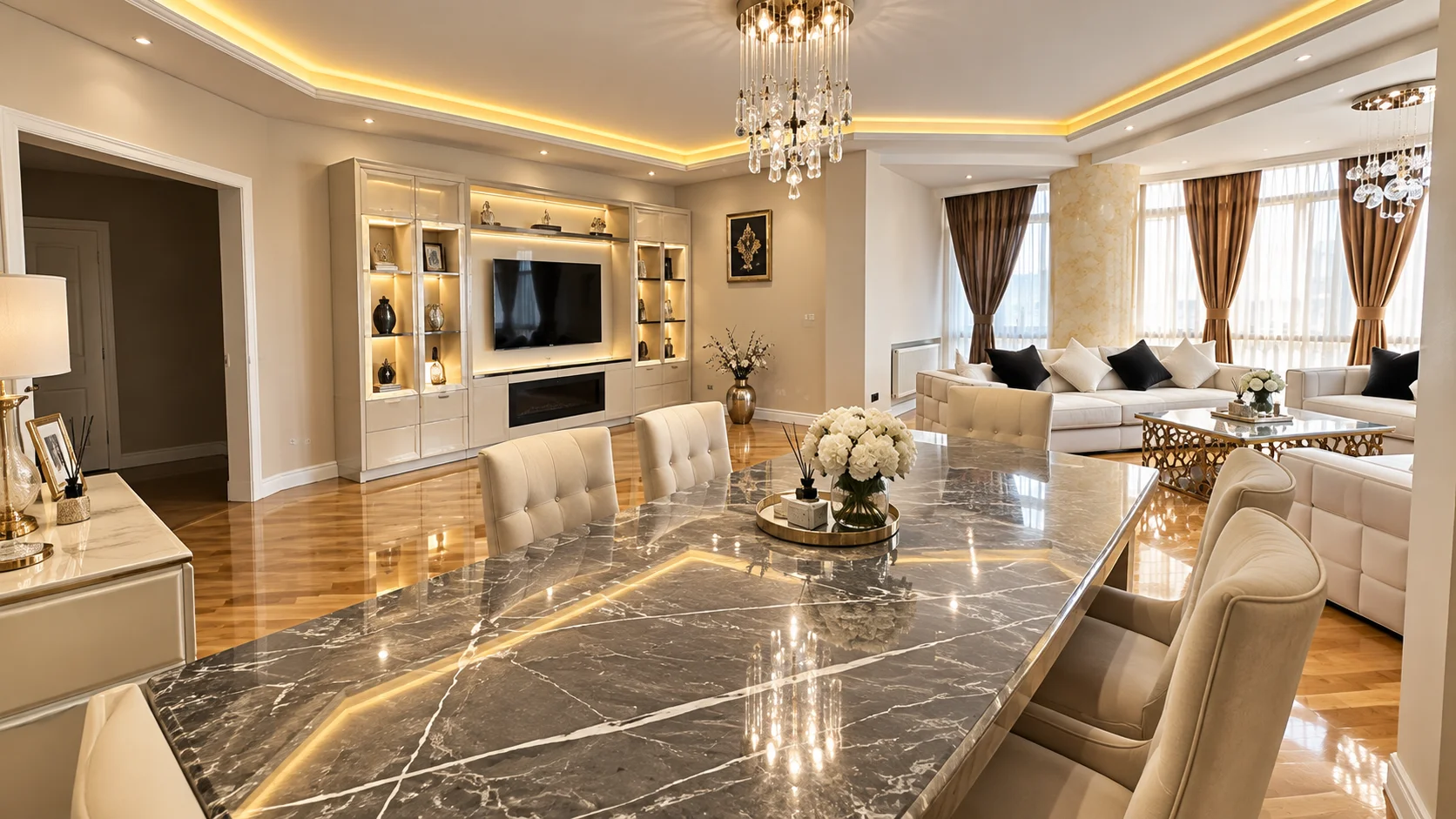 Kirayə 4 otaqlı Mənzil 200 m² Nəsimi r. – şəkil 1