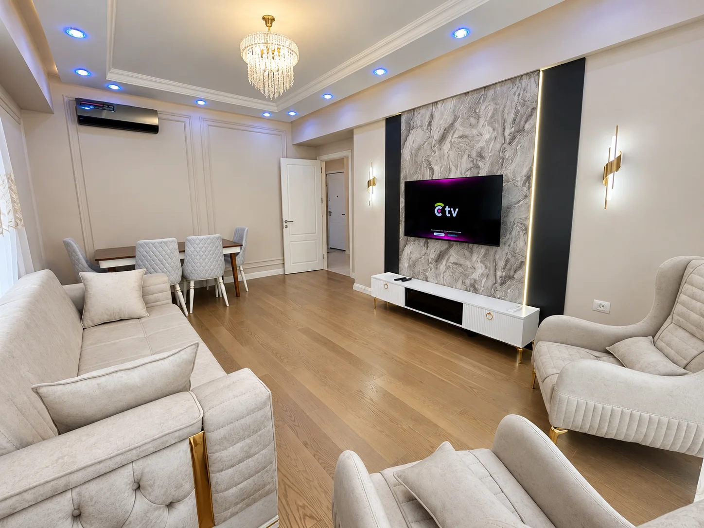 Kiralık 3 odalı Daire 100 m² Nərimanov ilçesi – şəkil 2