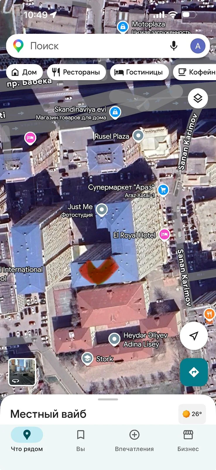Kirayə 2 otaqlı Mənzil 85 m² Xətai r. – şəkil 18