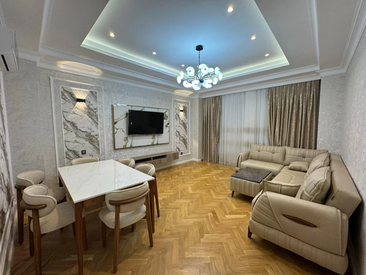 Kiralık 2 odalı Daire 90 m² Xətai ilçesi – şəkil 1