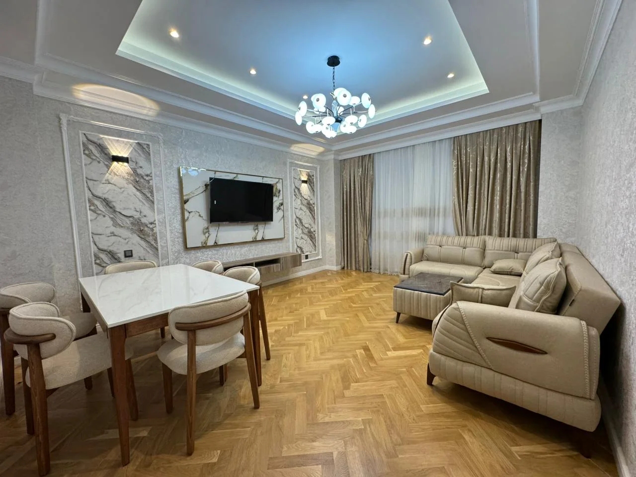 Kiralık 2 odalı Daire 91 m² Xətai ilçesi – şəkil 1